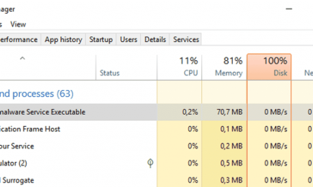 What is Antimalware Service Executable