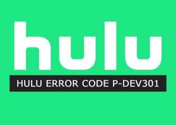 hulu error code p-dev301