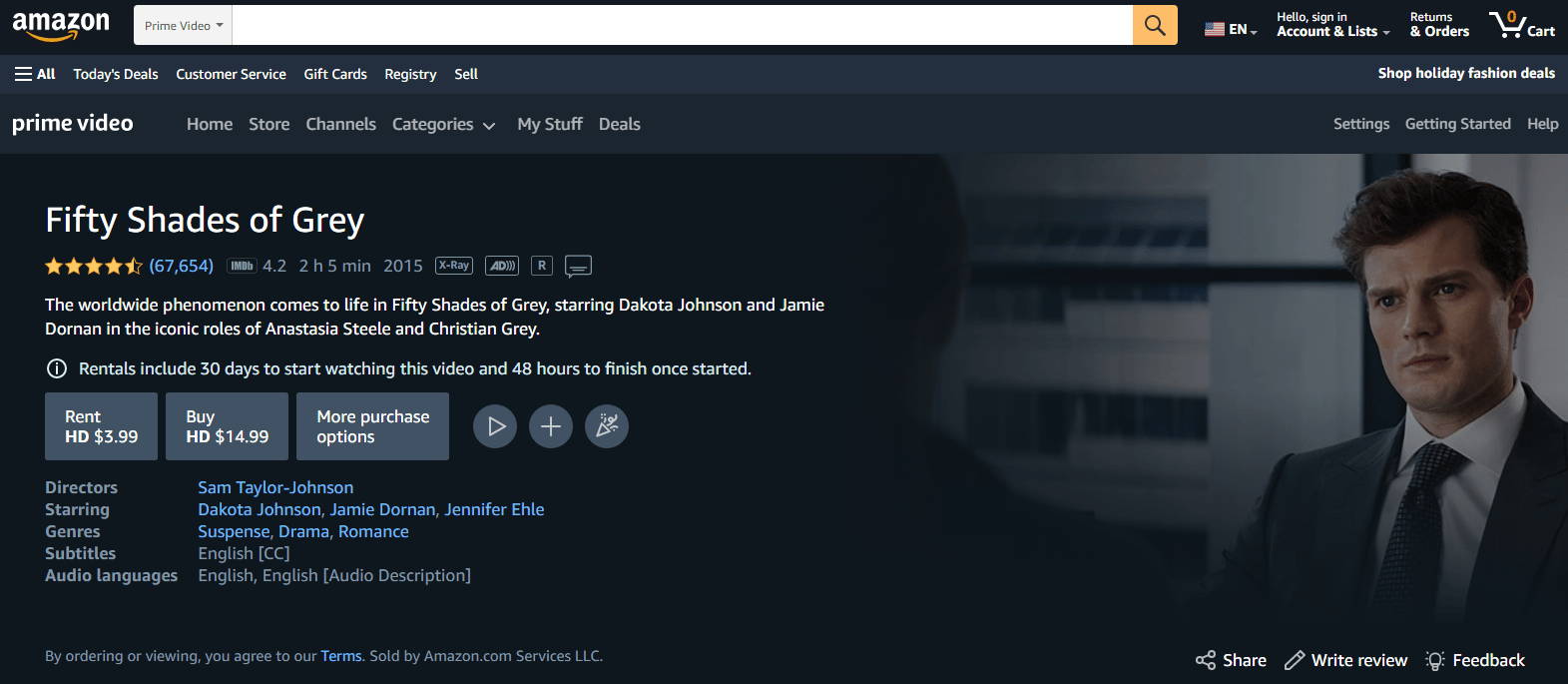How To Watch Fifty Shades Of Grey On Netflix? Get A VPN - Where Can I Watch Fifty Shades Of Grey Series